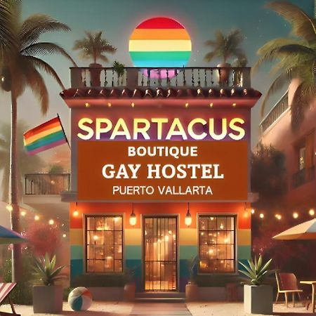 Spartacus Hostel Boutique For Men Puerto Vallarta Bagian luar foto